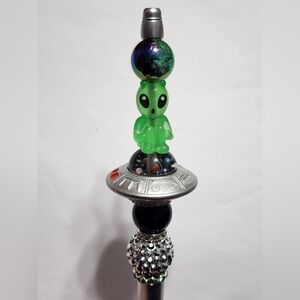 Alien‎ Spaceship Beaded Pen Gift